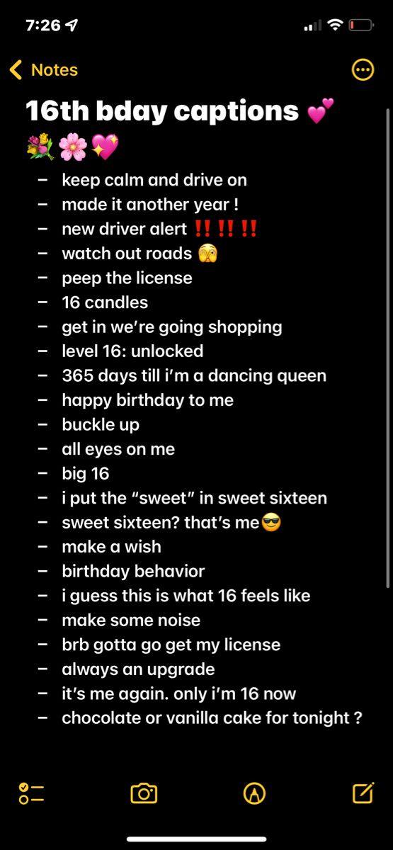 16th-birthday-sweet-16-instagram-captions