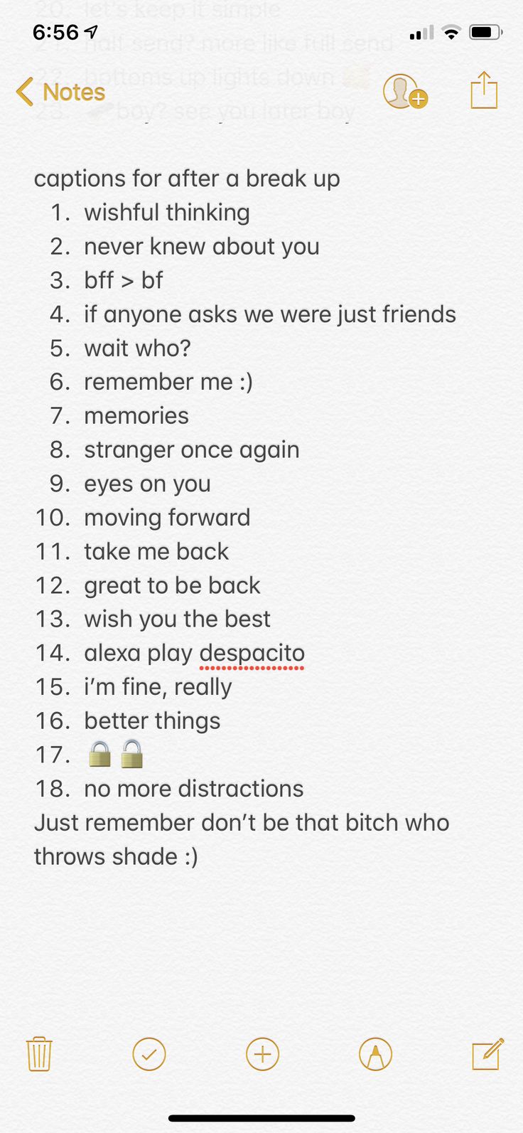 break-up-captions-for-instagram