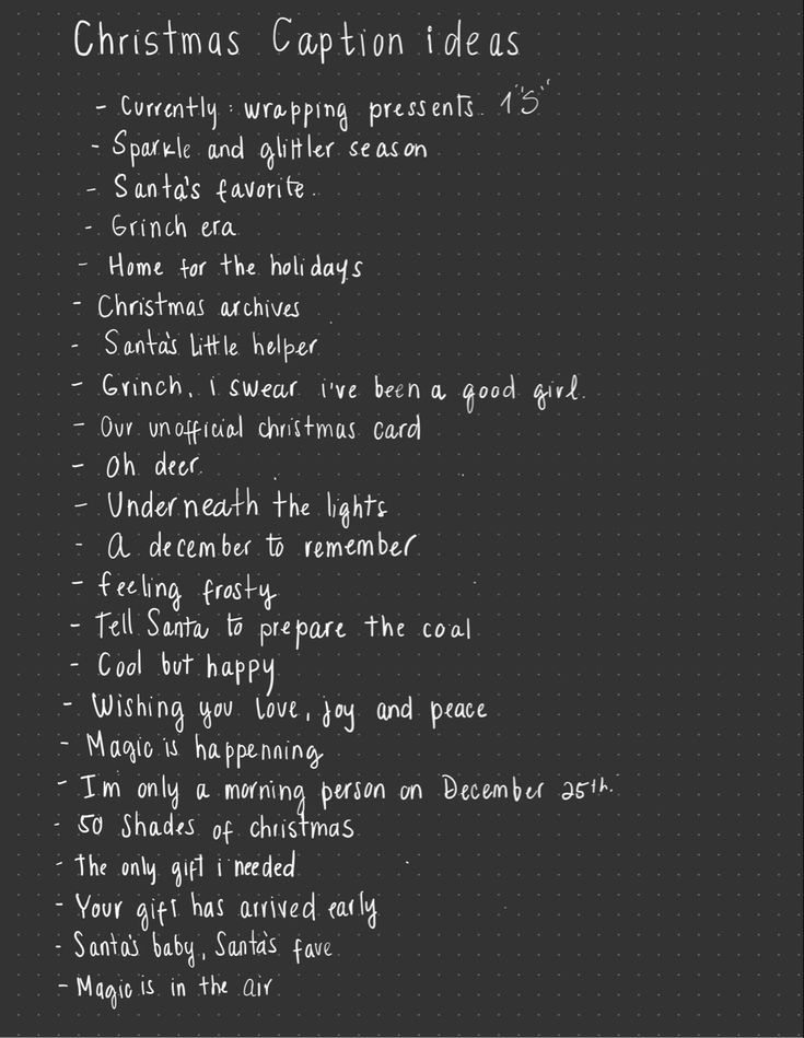 early-christmas-captions-for-instagram