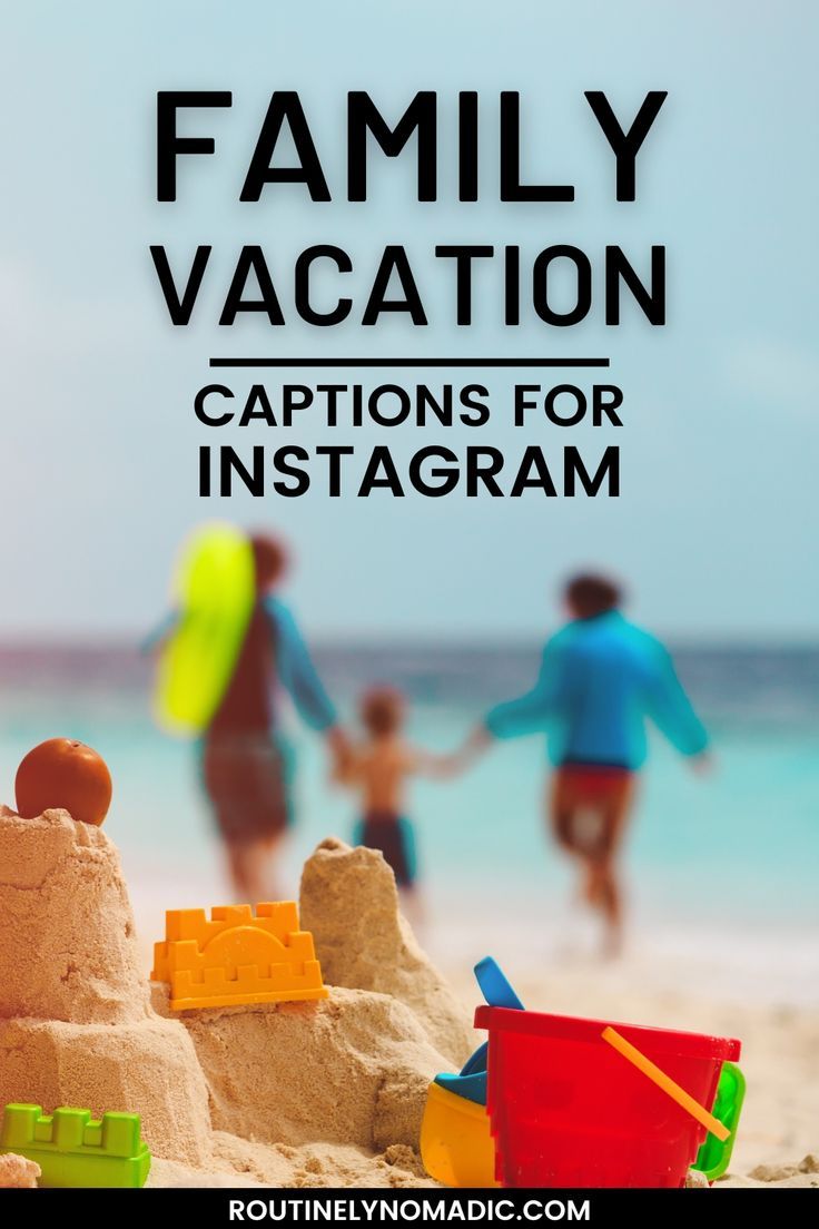 family-beach-vacation-instagram-captions