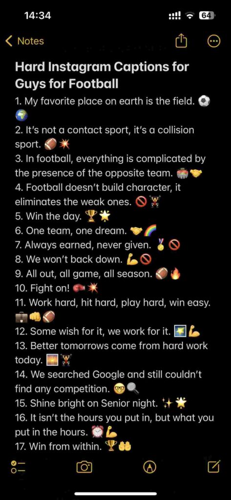 hard-instagram-captions-for-football