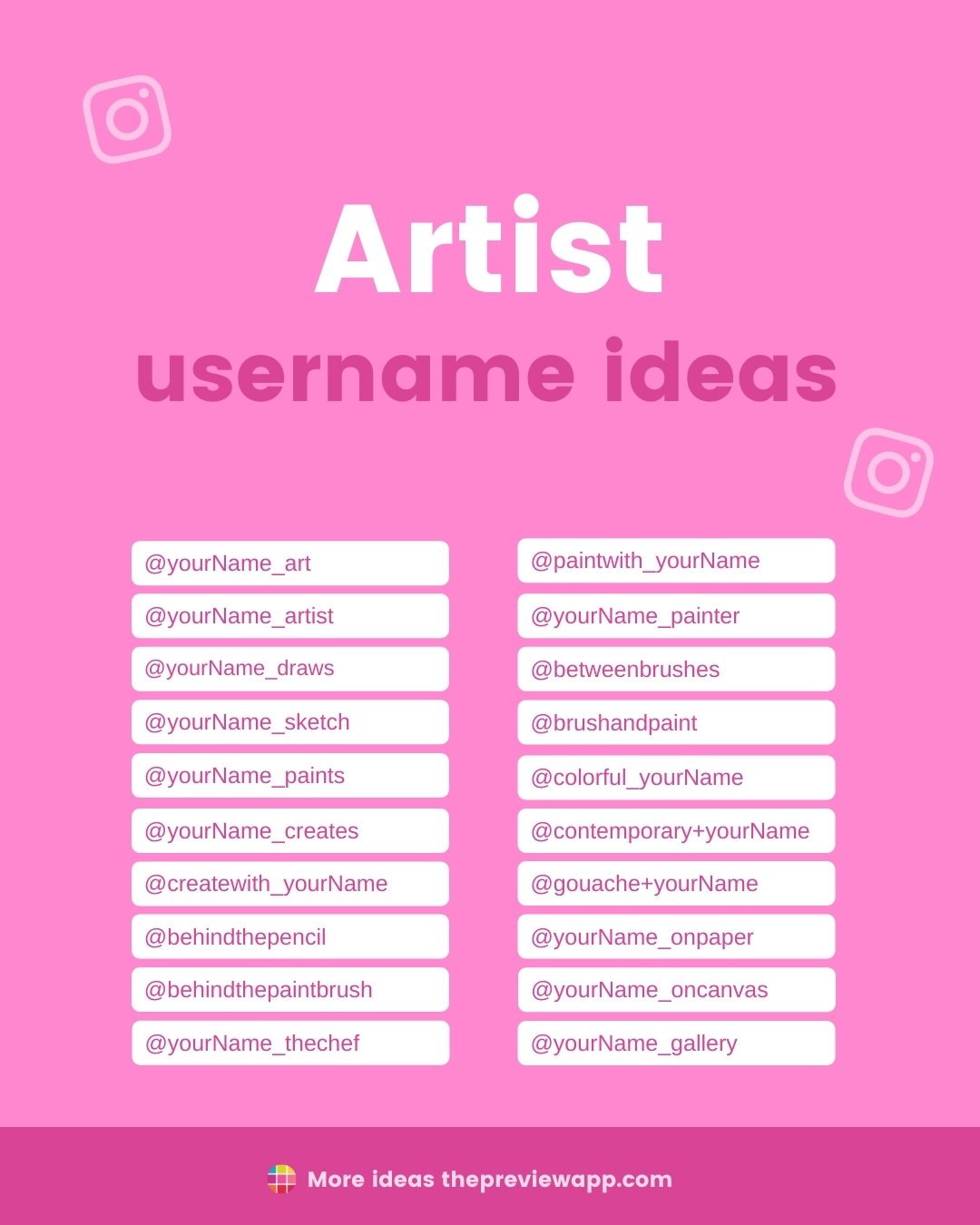 instagram-art-account-username-ideas