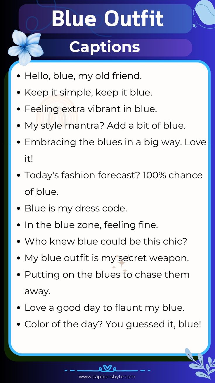 instagram-captions-for-blue-outfits