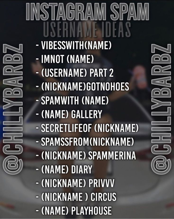 spam-page-usernames-ideas-for-instagram