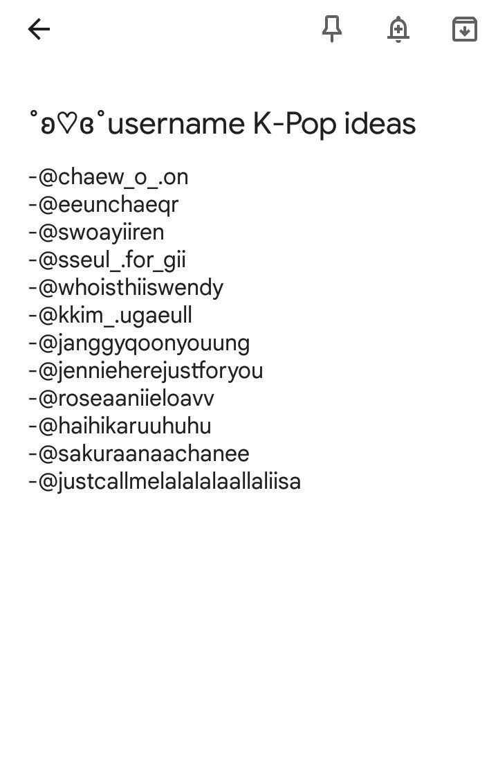 username-ideas-for-instagram-kpop