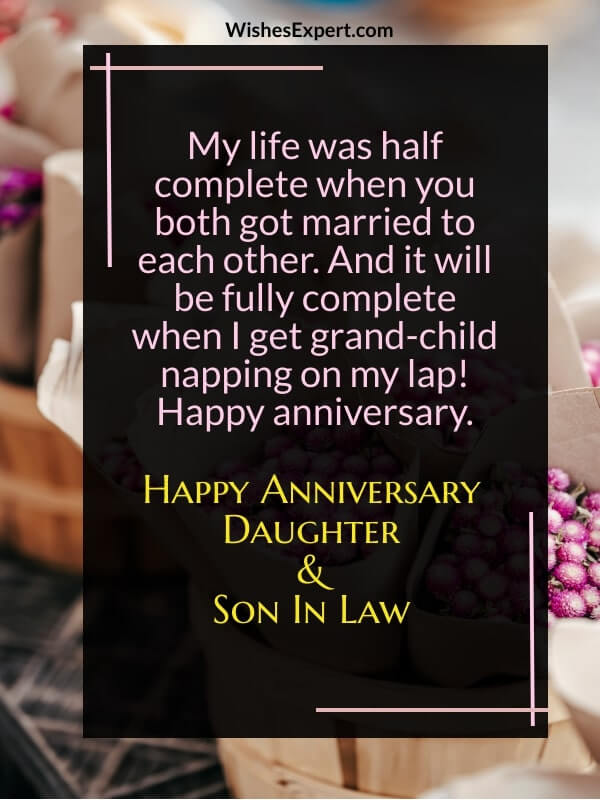 wedding-anniversary-wishes-for-daughter-and-son-in-law